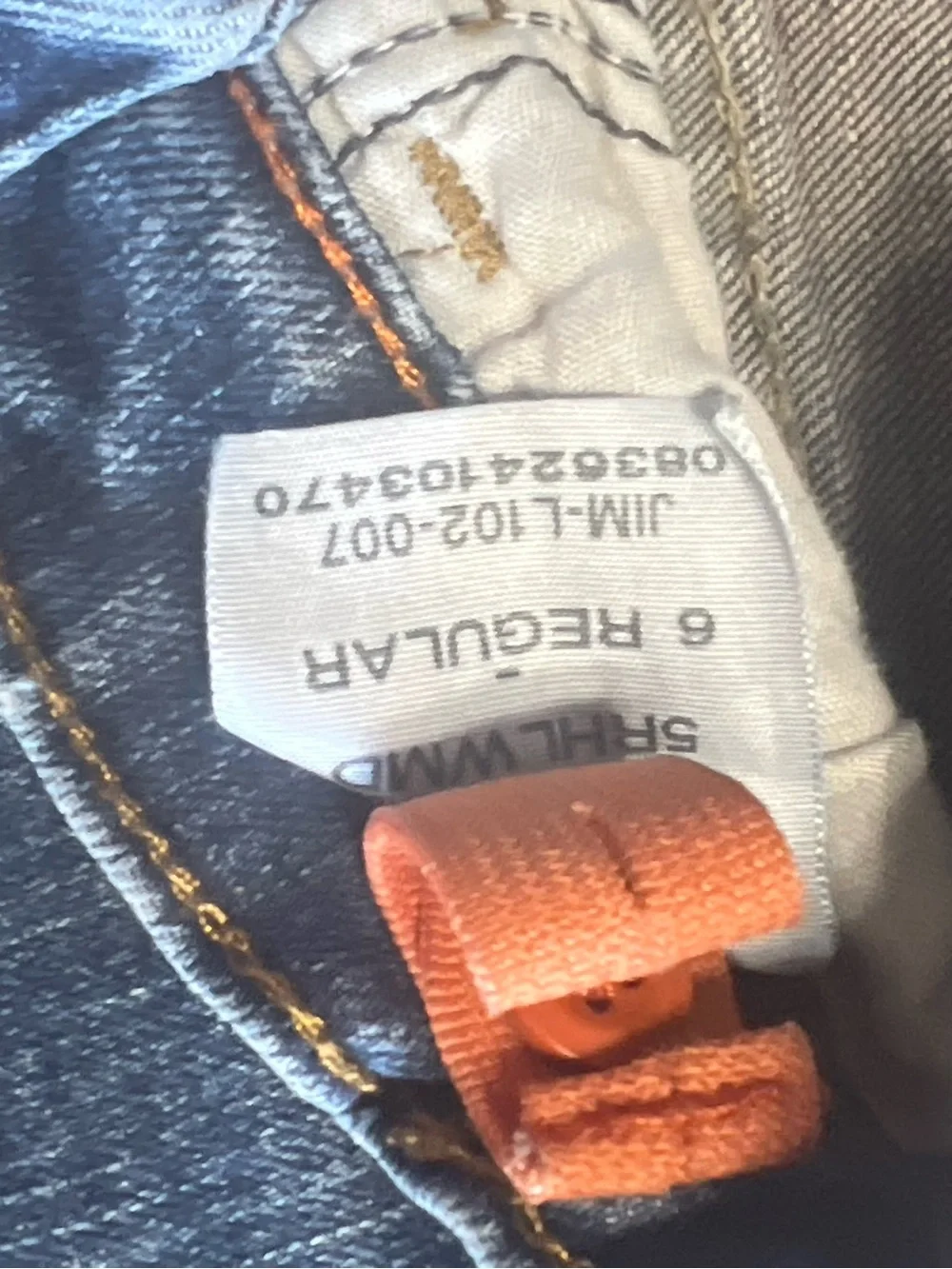 Boy’s Blue Denim Jeans - Classic Straight Fit size 6 reg